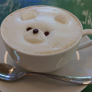 白熊ラテ(カフェラテ)(サンデココーヒー （SANDECO COFFEE）)