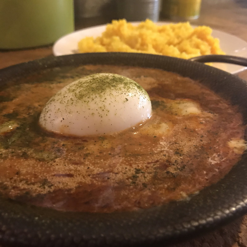 チーズ&エッグカレー（トマト）(ヨゴロウ （YOGORO）)