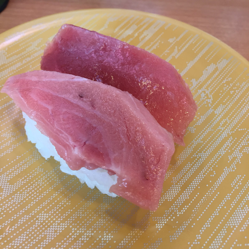 W(ダブル)中トロ(かっぱ寿司 貝塚店)