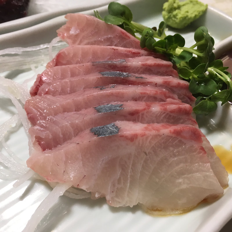 しま鯵の刺身