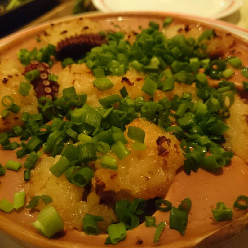 タコのガーリックバター炒め(ガーリック ジョーズ 町田グランベリーモール店)