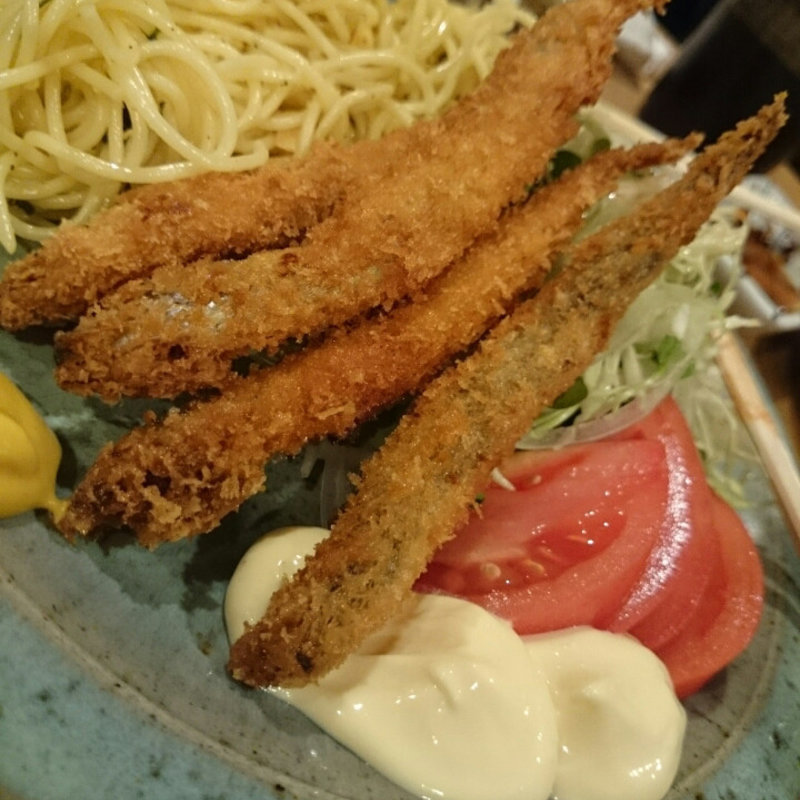 お魚のフライ(居酒屋とろん)