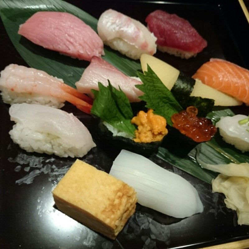 旬のおまかせにぎり(すし・創作料理 一幸 柏の葉公園店)