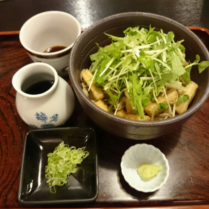 ごぼう天そば（冷）(江戸蕎麦手打處 昇山（しょうざん）)