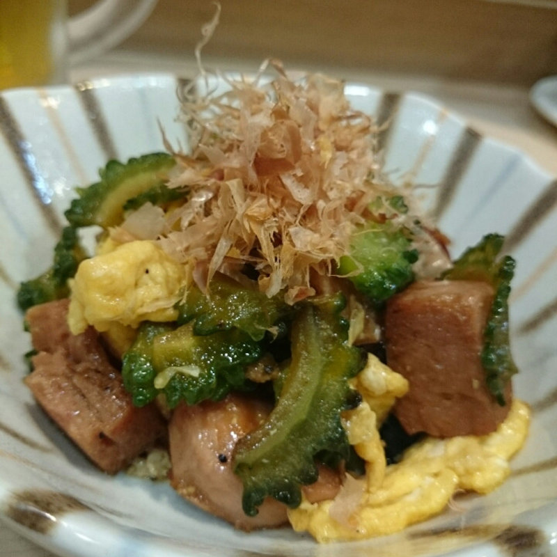 ゴーヤ炒め(てまり家庭料理)