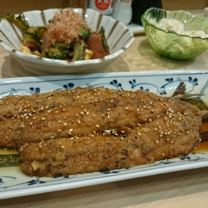 さんまの照り焼き(てまり家庭料理)