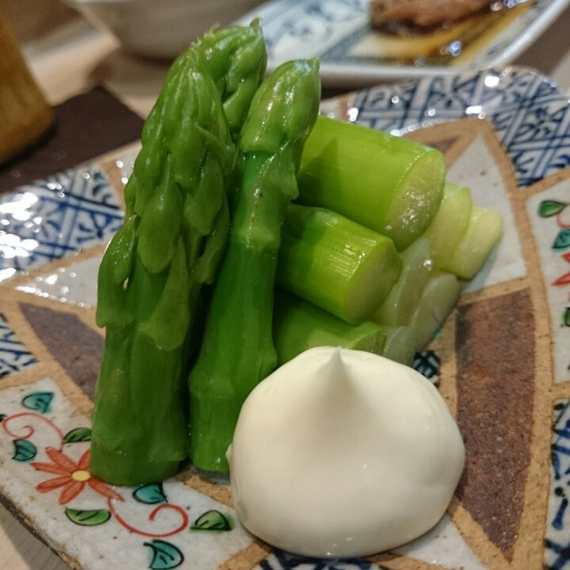 アスパラ(てまり家庭料理)