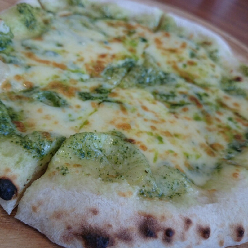 ジェノバピザセット(石窯パン工房 サフラン おおたかの森店)