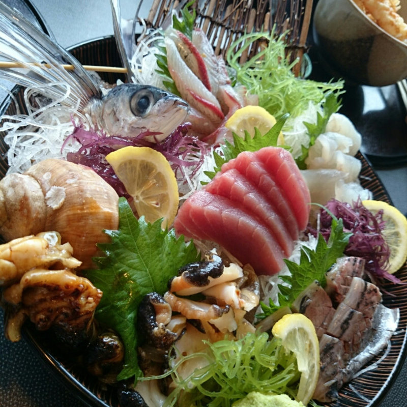 おまかせ刺身五点盛り (はな膳 江戸川台店)