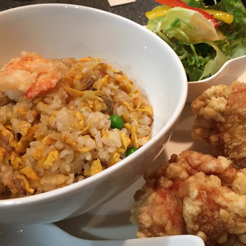 チャーハン+唐揚げ2個セット(樹樹 )
