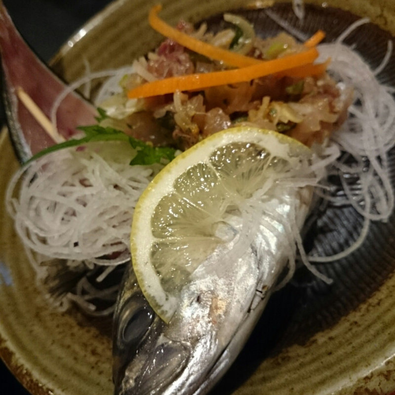 鯵のなめろう(升亀 新橋店)