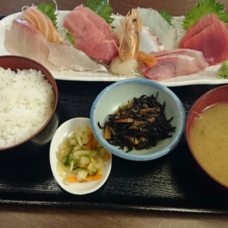 特上刺身定食(海宝丸)