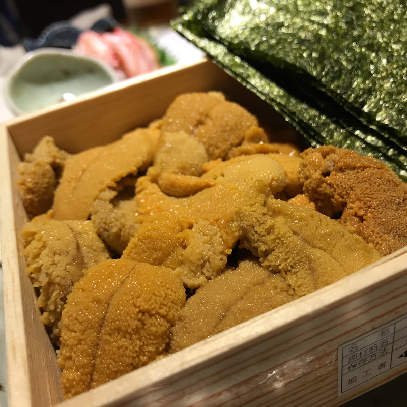 箱うに(魚貝 ののぶ)