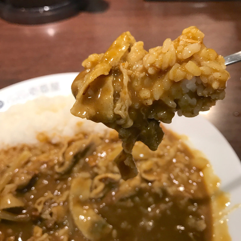 豚しゃぶカレー(CoCo壱番屋 豊中緑地公園店)