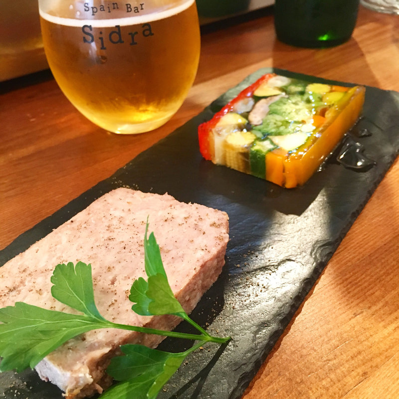 テリーヌ盛り合わせ(スペインバル　sidra （シドラ）)