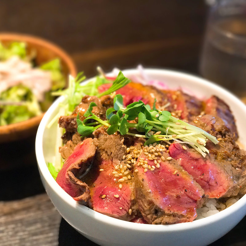 ステーキ丼(ワイルドステーキ 大須店)