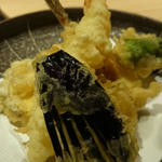 天ぷら五種盛り