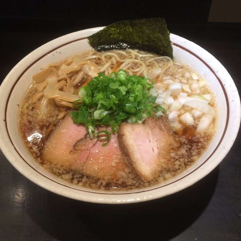 煮干そば(中華そば しながわ)