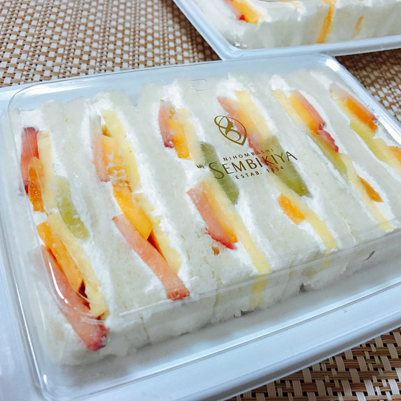 フルーツサンド(カフェ・ディ・フェスタ)