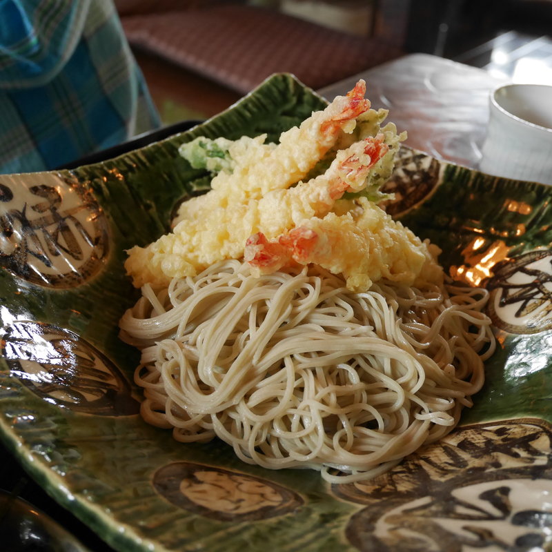 海老天おろしそば(手打ちそば 小椋 )