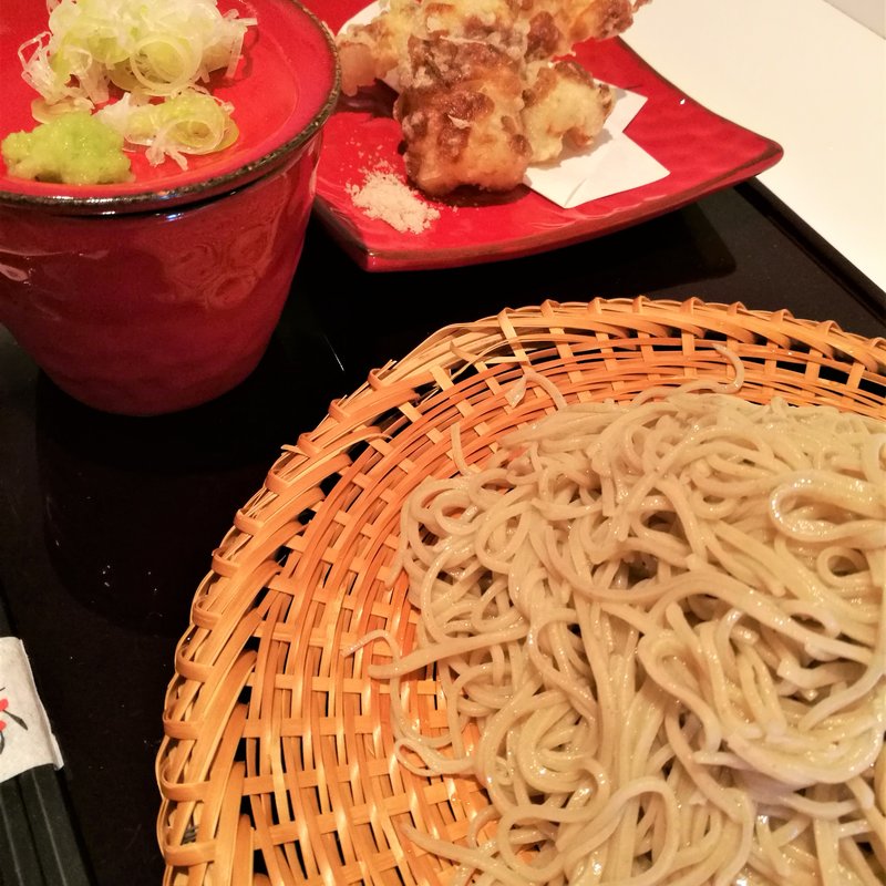 ちくわ天そば(魯庵)