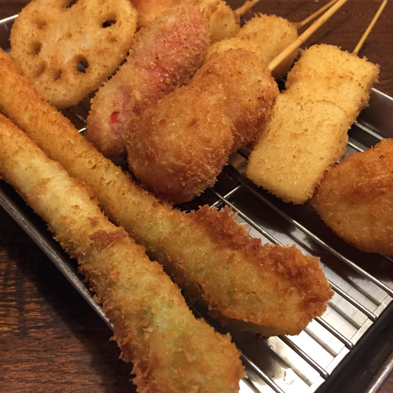 串カツ単品(小だるま 高槻駅前城北店)