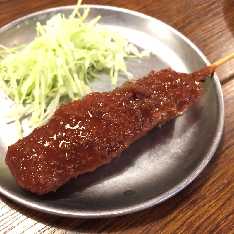 味噌カツ(小だるま 高槻駅前城北店)