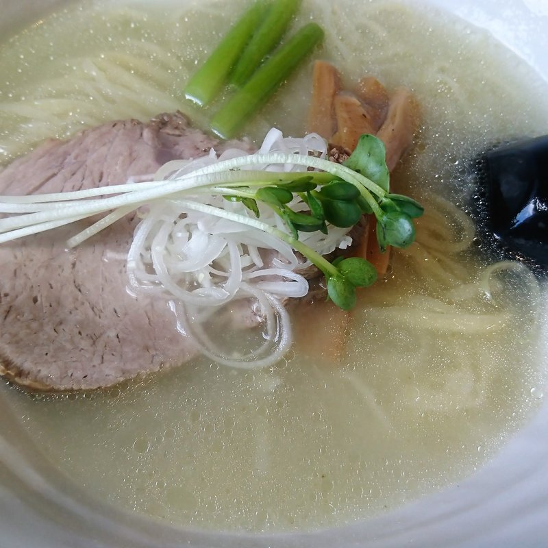 しおわさびラーメン(手打ちラーメン 月ヶ瀬支店)