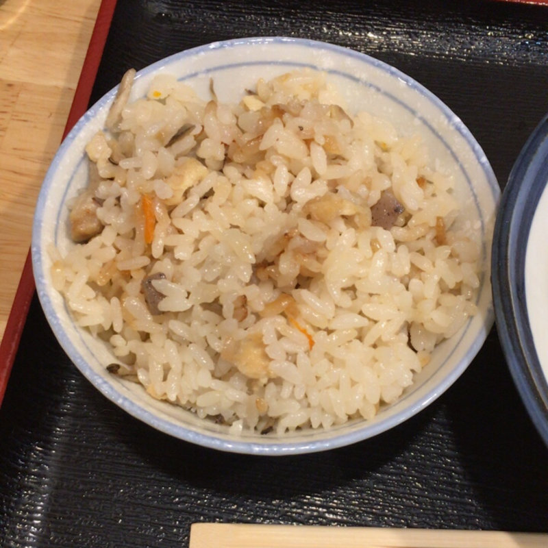 かやくご飯(そば喜邐 山く （ソバキリ サンク）)