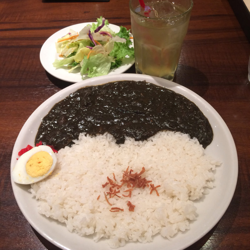 スワン特製ブラックカレー(スワン食堂)