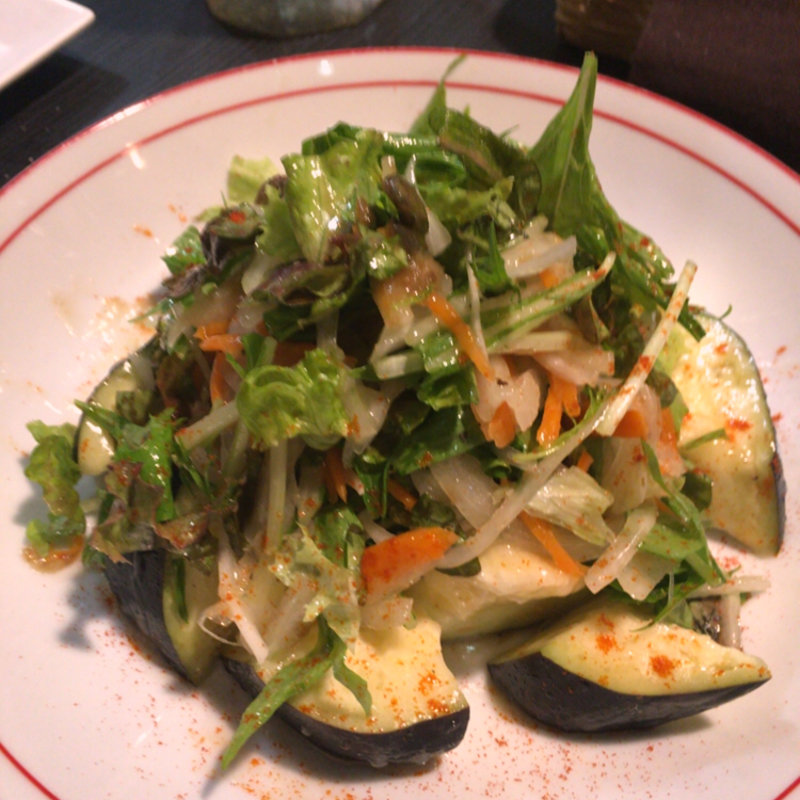 水ナスサラダ(ルフュージュ （Refuge）)