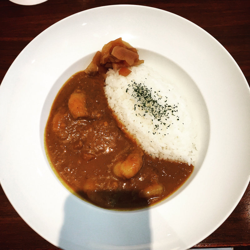 エビのマンゴーカレー(京橋千疋屋 アトレ恵比寿店 （キョウバシセンビキヤ）)