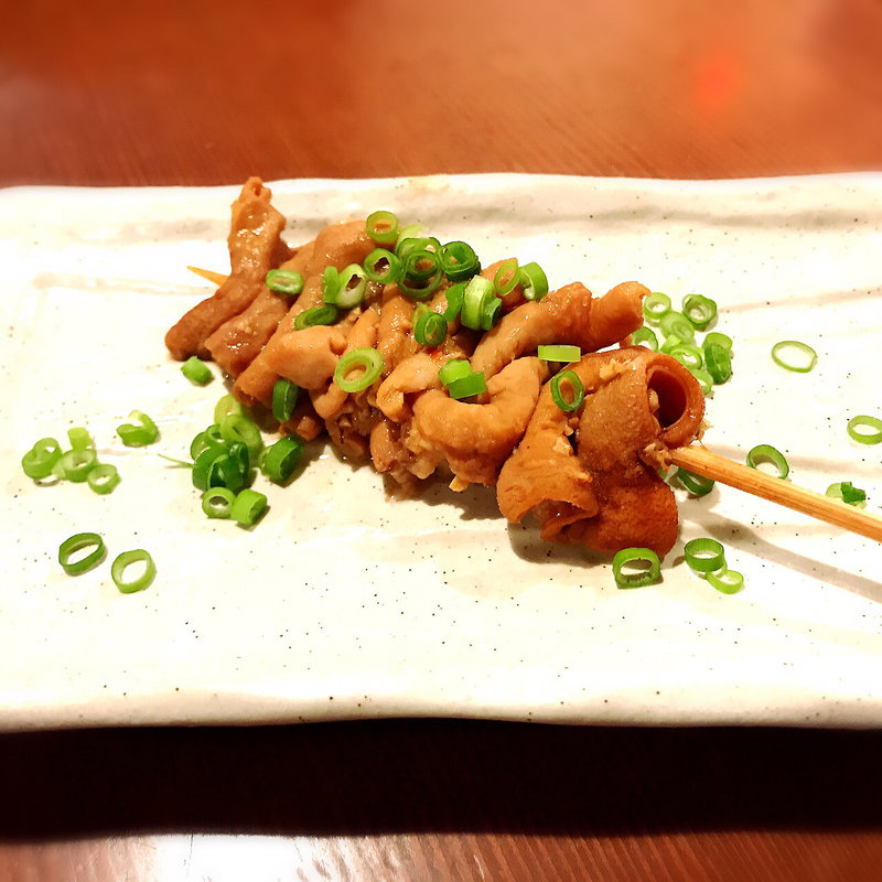 名物！もつ串(まいどてっぺん )