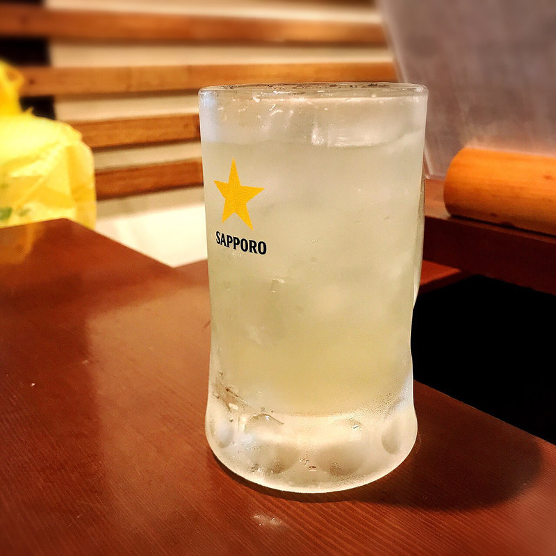 レモンサワー(まいどてっぺん )