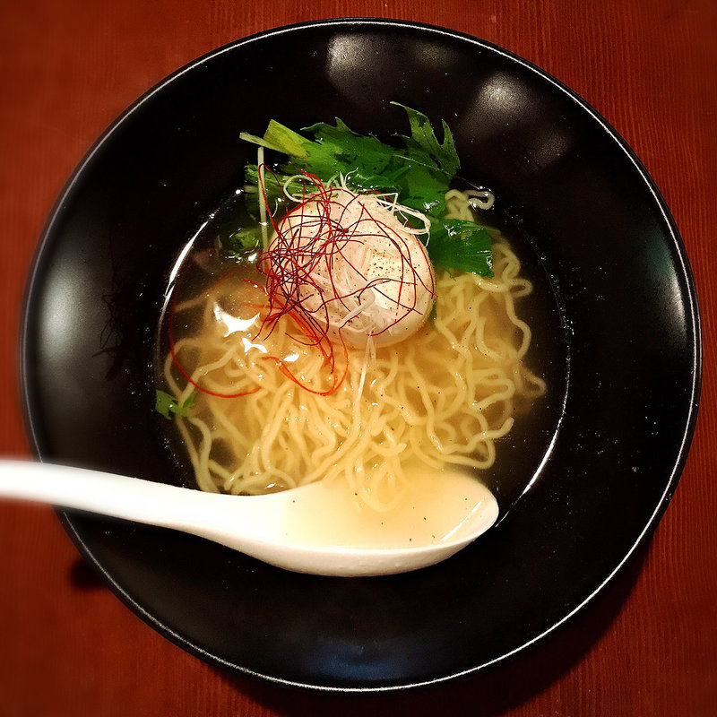 究極の塩ラーメン(まいどてっぺん )