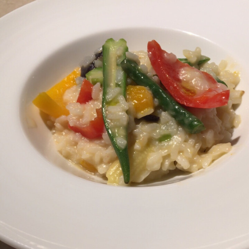 野菜のチーズリゾット(オッティモ・シーフード・ガーデン 横浜店 （OTTIMO Seafood garden）)
