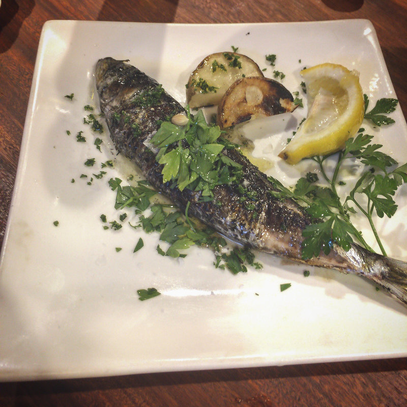 本日のお魚炭火焼き(eL MamBo 茅ヶ崎〜スペイン料理とワイン〜)