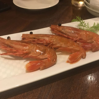 酔っ払い海老（一尾）(ナポレオン フィッシュ （Napoleon Fish）)
