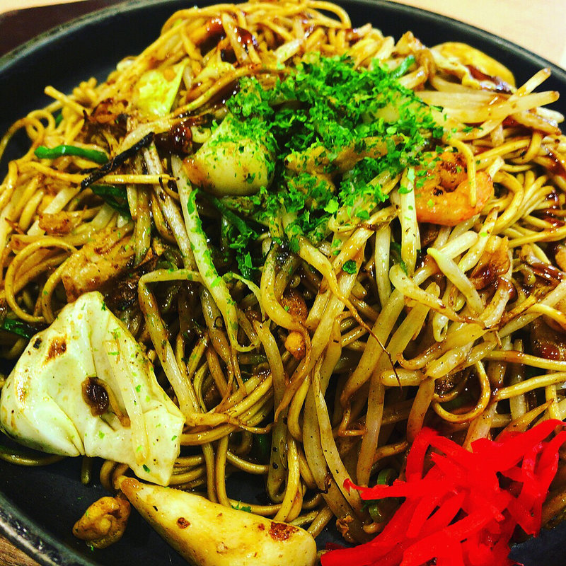 ミックス焼きそば(銀志朗 本店)