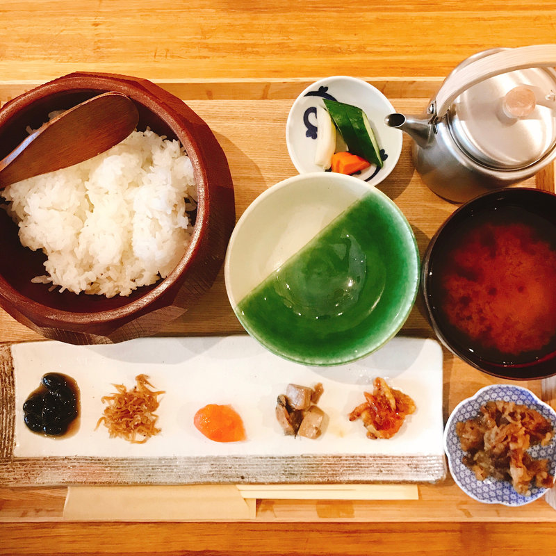 白米定食(リラックス食堂 HARAJUKU)