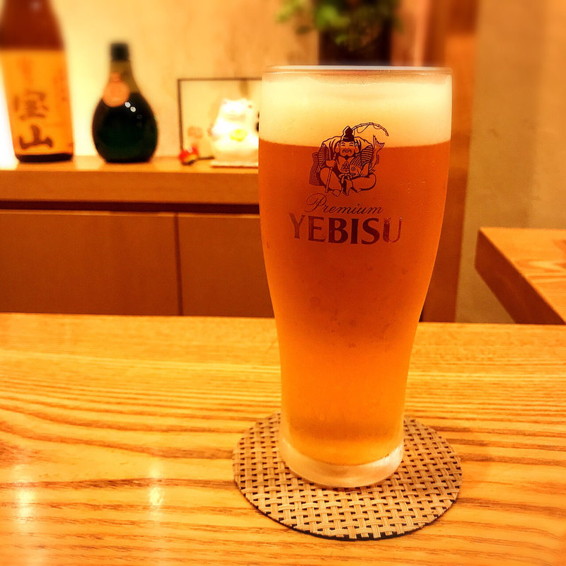  ゑびす生中(蕎や 月心)