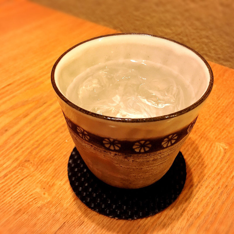  八重桜　-蕎麦-(蕎や 月心)