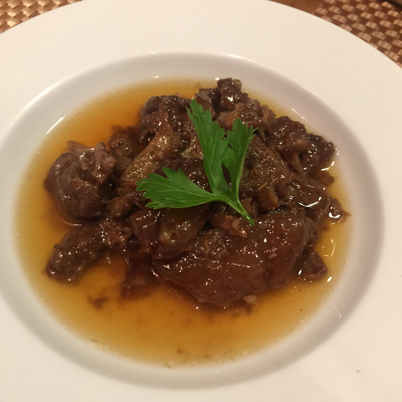 牛すじ(びすとろ UOKIN ボン・ポテ)