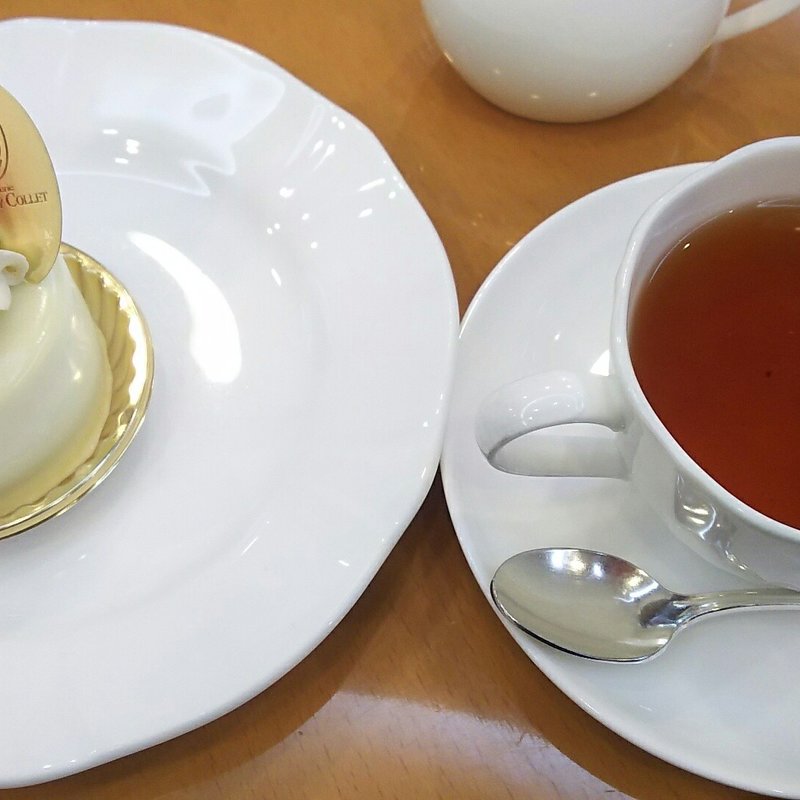 ケーキセット（ショートケーキ）(パティスリー グレゴリー・コレ 神戸元町本店 )