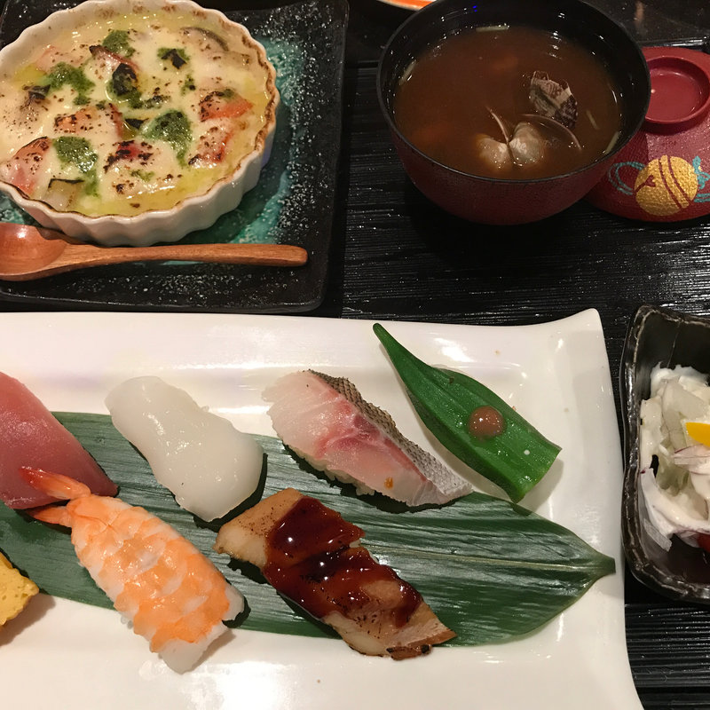 初夏のセレクトランチ(にぎり長次郎 宝ヶ池店 )