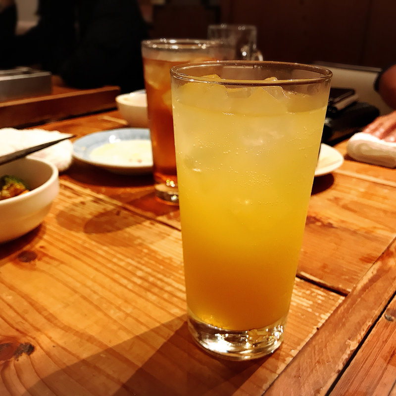 沖縄シークワーサーサワー(和ビストロgg)