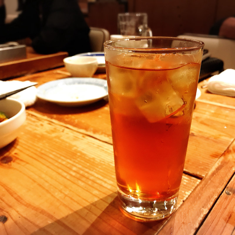 黒烏龍茶ハイ(和ビストロgg)