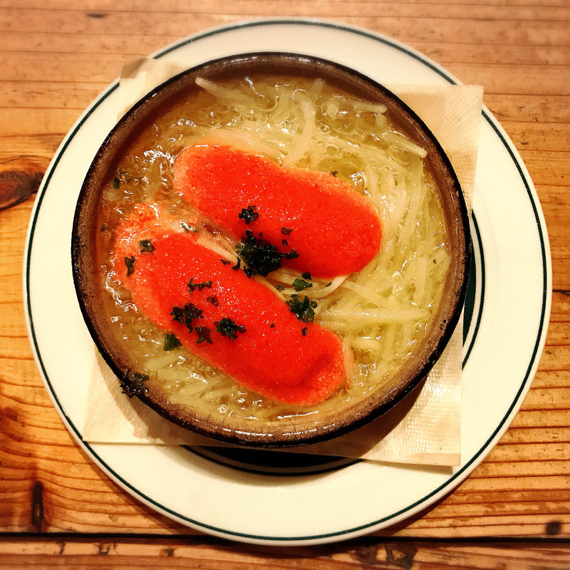 明太子のアヒージョ(和ビストロgg)