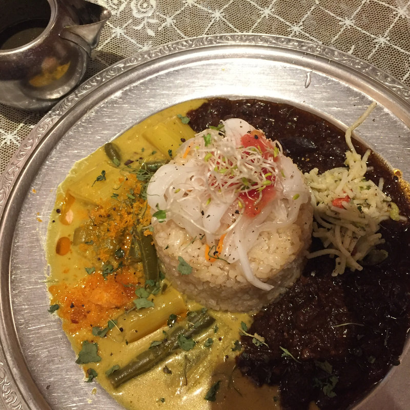 あいがけカレー ランチ(旧ヤム鐡道)