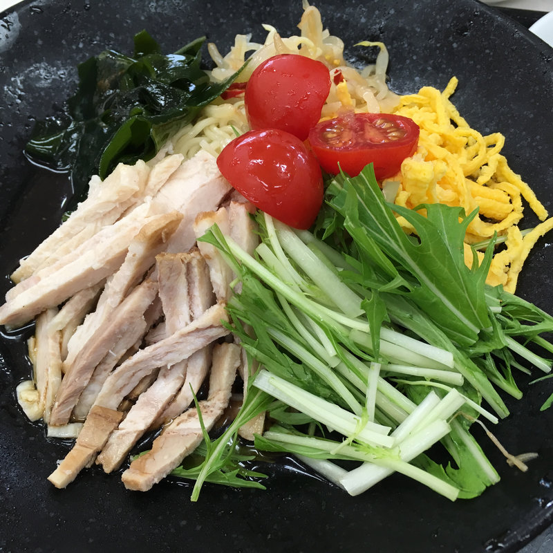 冷やし中華(餃子の王将 ビビット南船橋店)